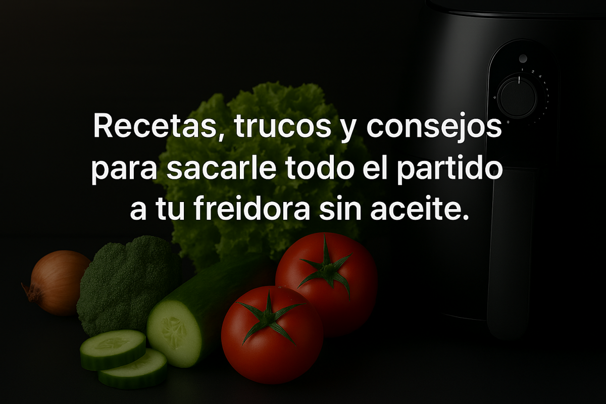 Recetas, trucos y consejos para sacarle todo el partido a tu freidora sin aceite